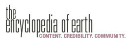 Graphic of the encyclopedia of earth logo