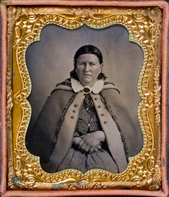 Photograph of Cynthia Anne Parker, taken in Austin, February, 1861
