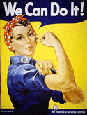  WWII Poster -  We Can Do It