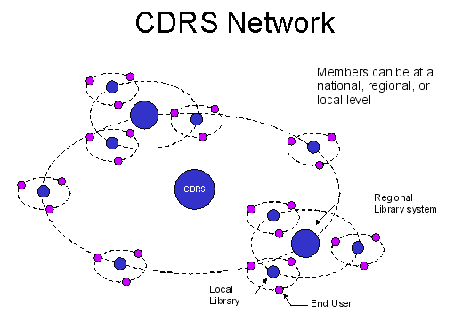 Graphic of how networked system would work
