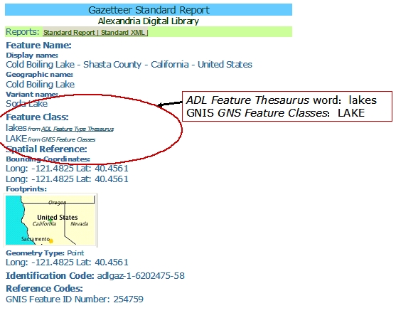 Image of an ADL record showing assigned values from two vocabulary sources