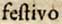 image of word with long s that looks like an f in early modern English