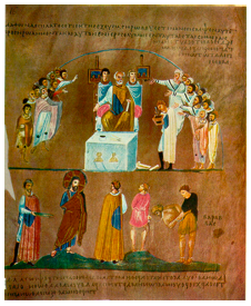 Image from the Rossano Gospels