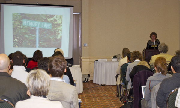 Photograph - Titia van der Werf Keynote Speech