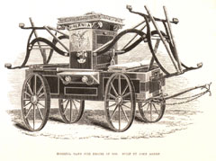 Image of antique fire engine