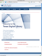 thumbnail of TDL Web site web page